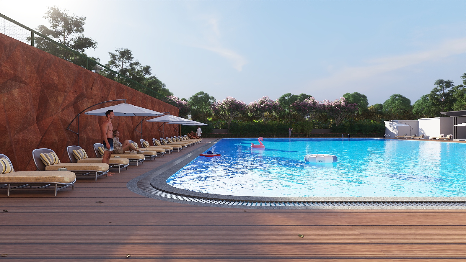 NPS Natures Nest Olympic Pool Luxury Amenity East Bangalore